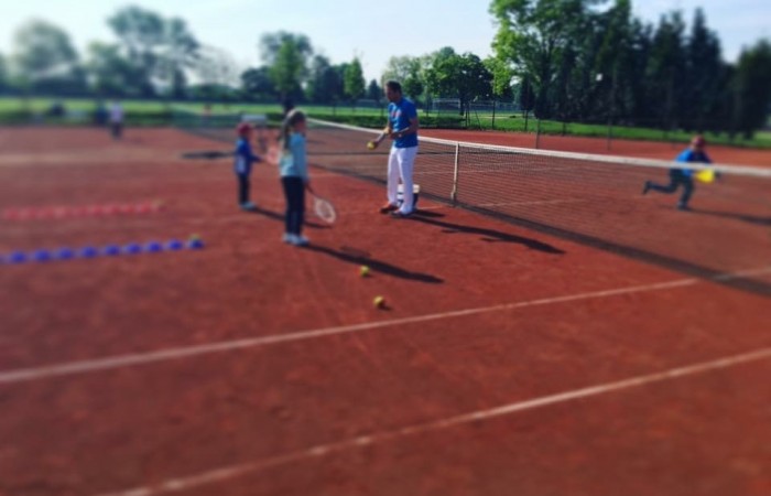 Teamwettbewerb im Kindertraining